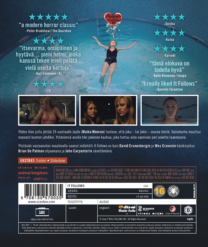 It Follows Blu Ray Blu Ray Future Movie Shop